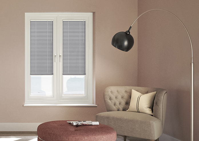 Cotswold, Marble Grey - Stick Fit Wooden Venetian Blind - Image 3